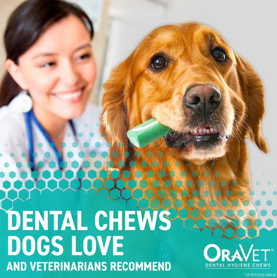OraVet Hygiene Dental chews for Medium dogs
