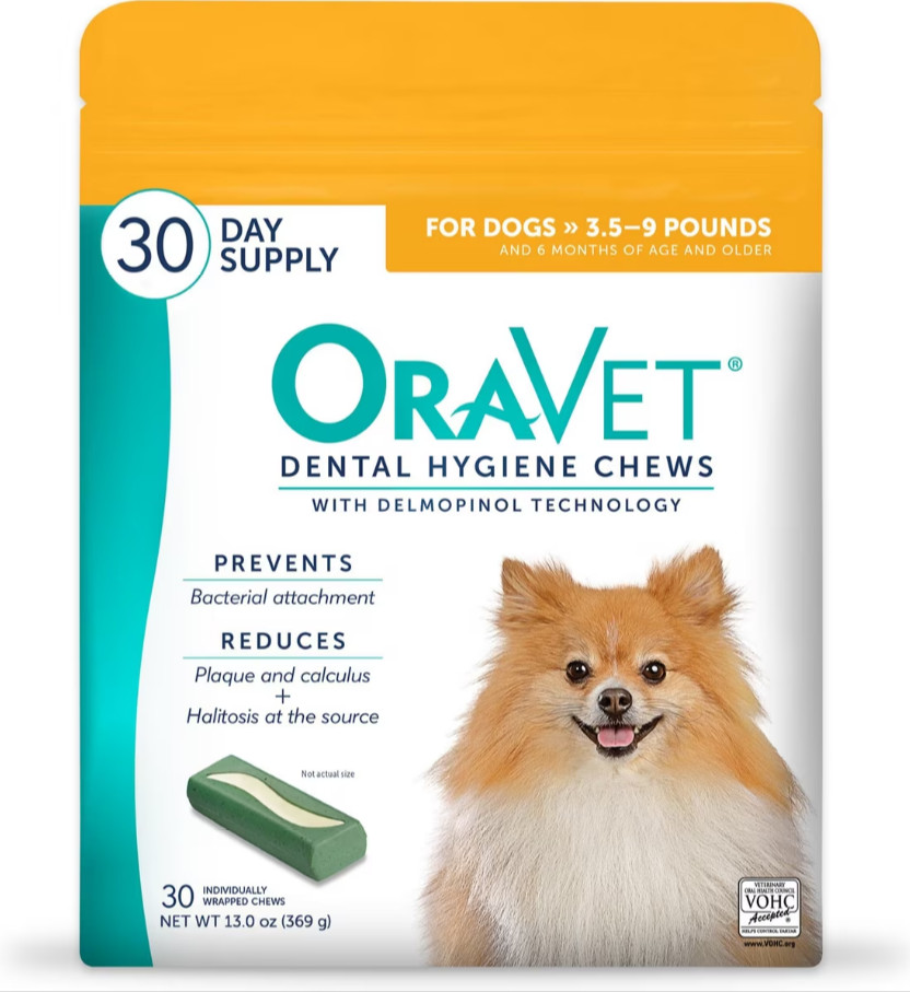 OraVet Hygiene Dental chews for X-Small dogs